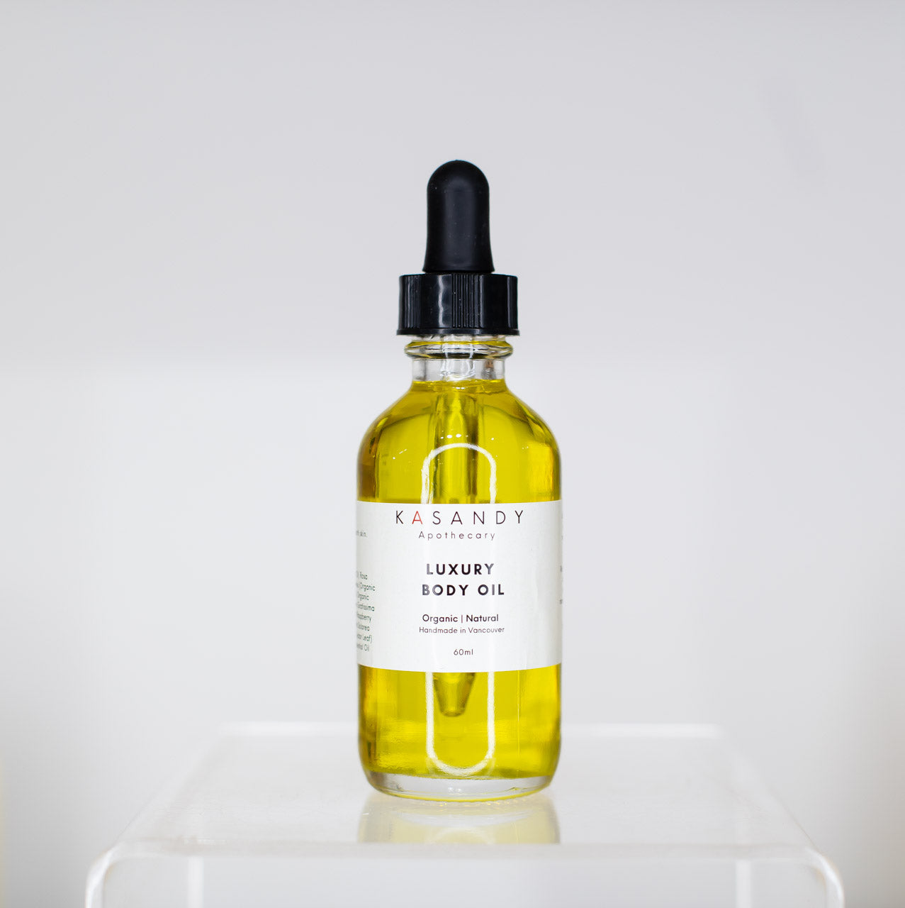 Luxury Body Oil | Organic | Natural | Handmade in Vancouver | 60ml
