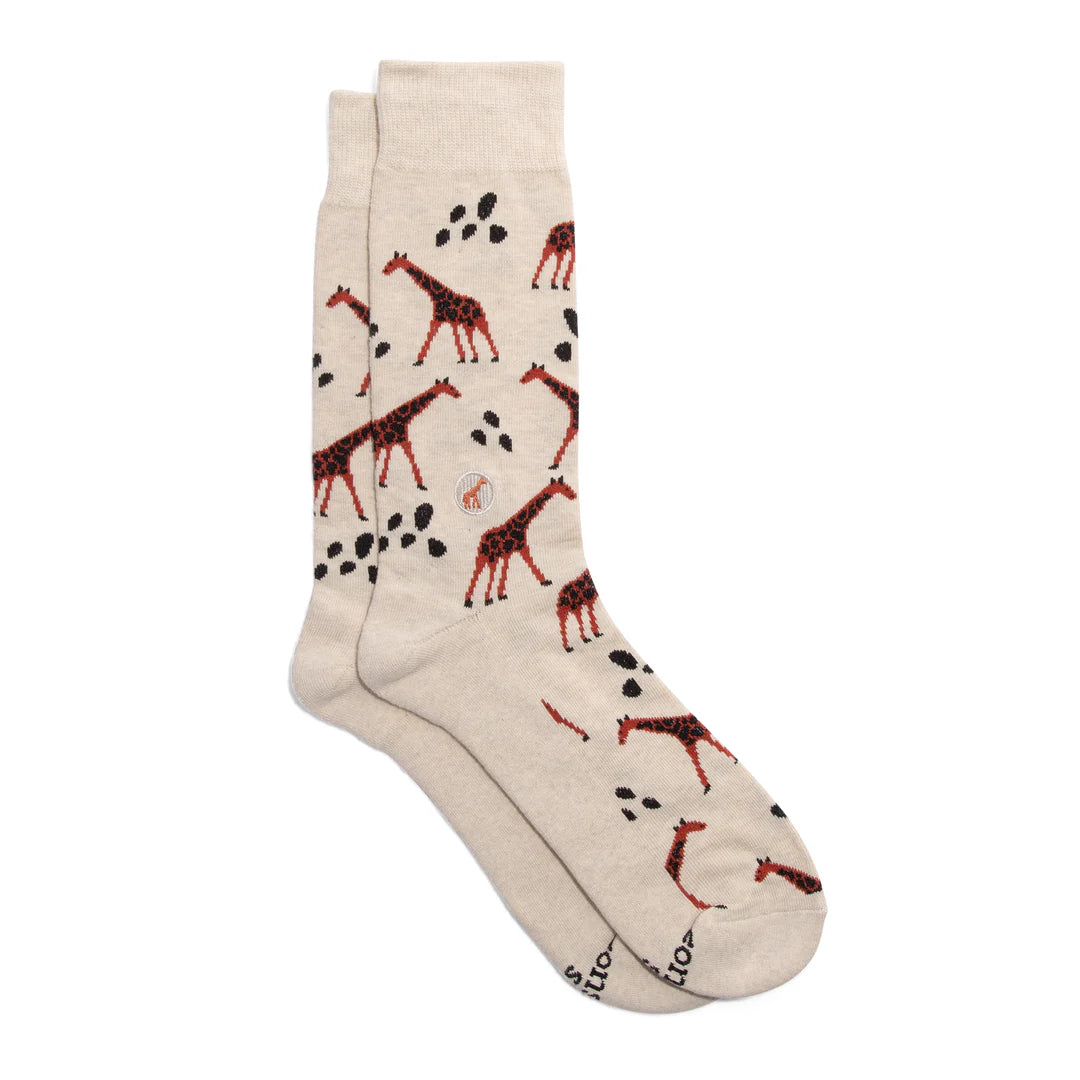 Conscious Step | Socks that Protect Giraffe
