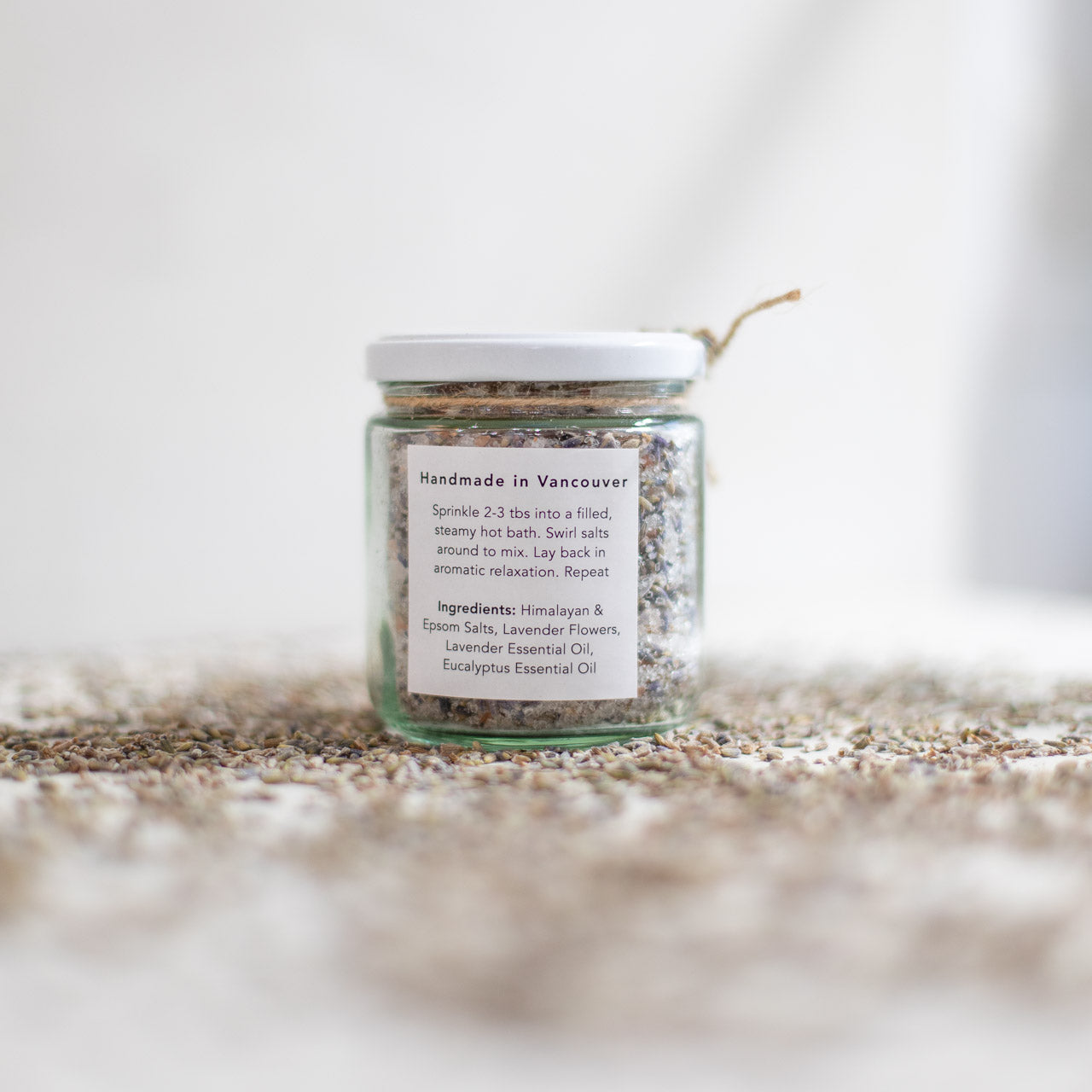 Bath Soak | Lavender | Handmade in Vancouver - 12oz