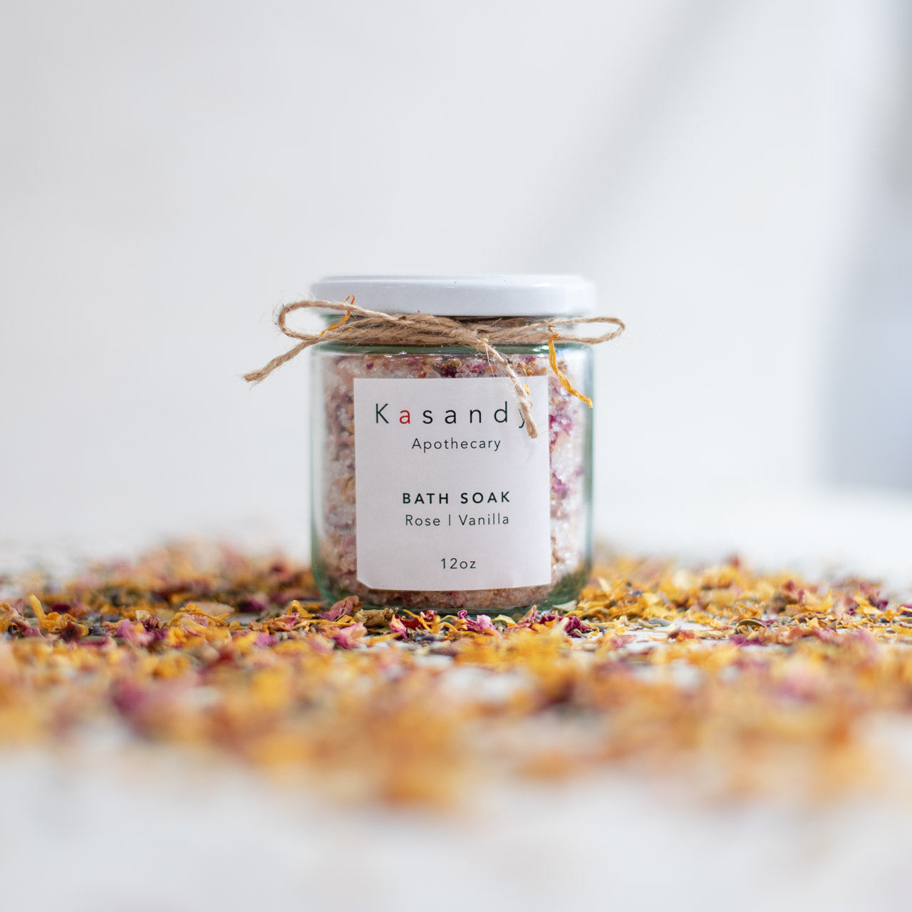 Bath Soak | Rose & Vanilla | Handmade in Vancouver - 12oz