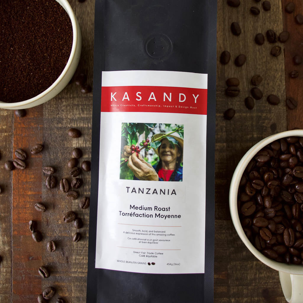 Tanzanian Medium Roast Whole Bean Coffee | Level Ground
