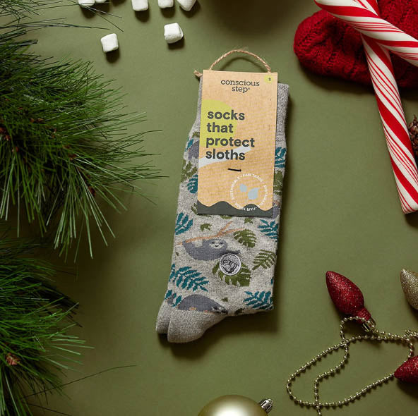 Conscious Step Sloth Socks