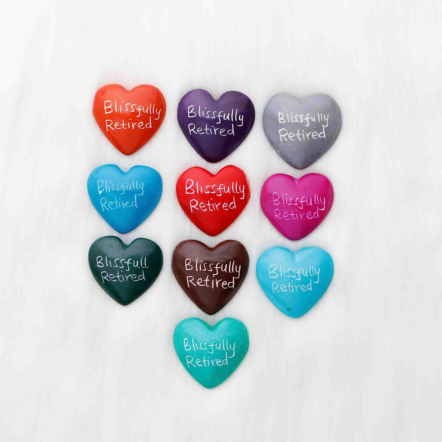 Hand-carved soapstone heart with engraving, ethically made in Kenya.