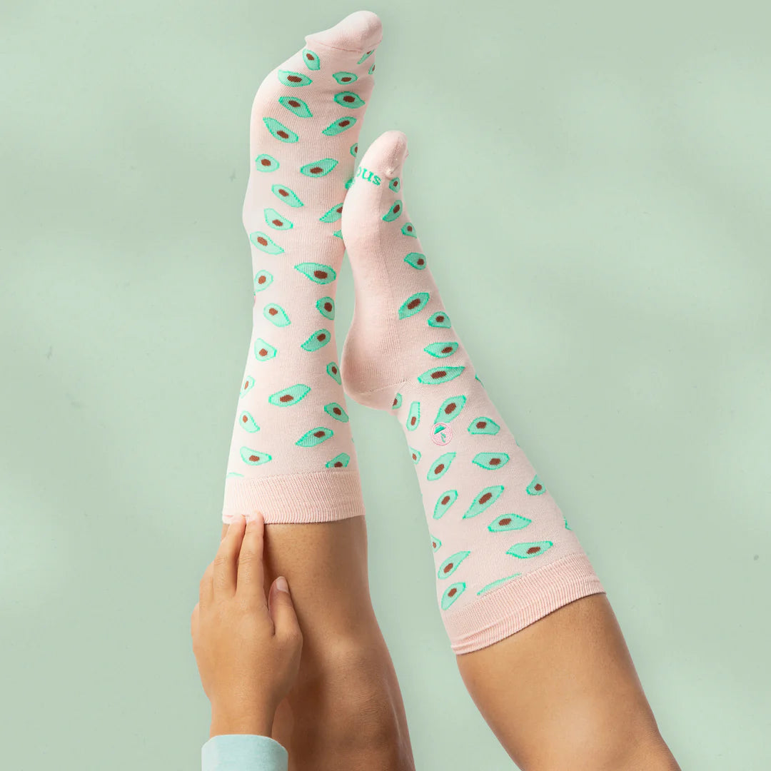 Conscious Step | Socks that Provide Meals (Avocado)