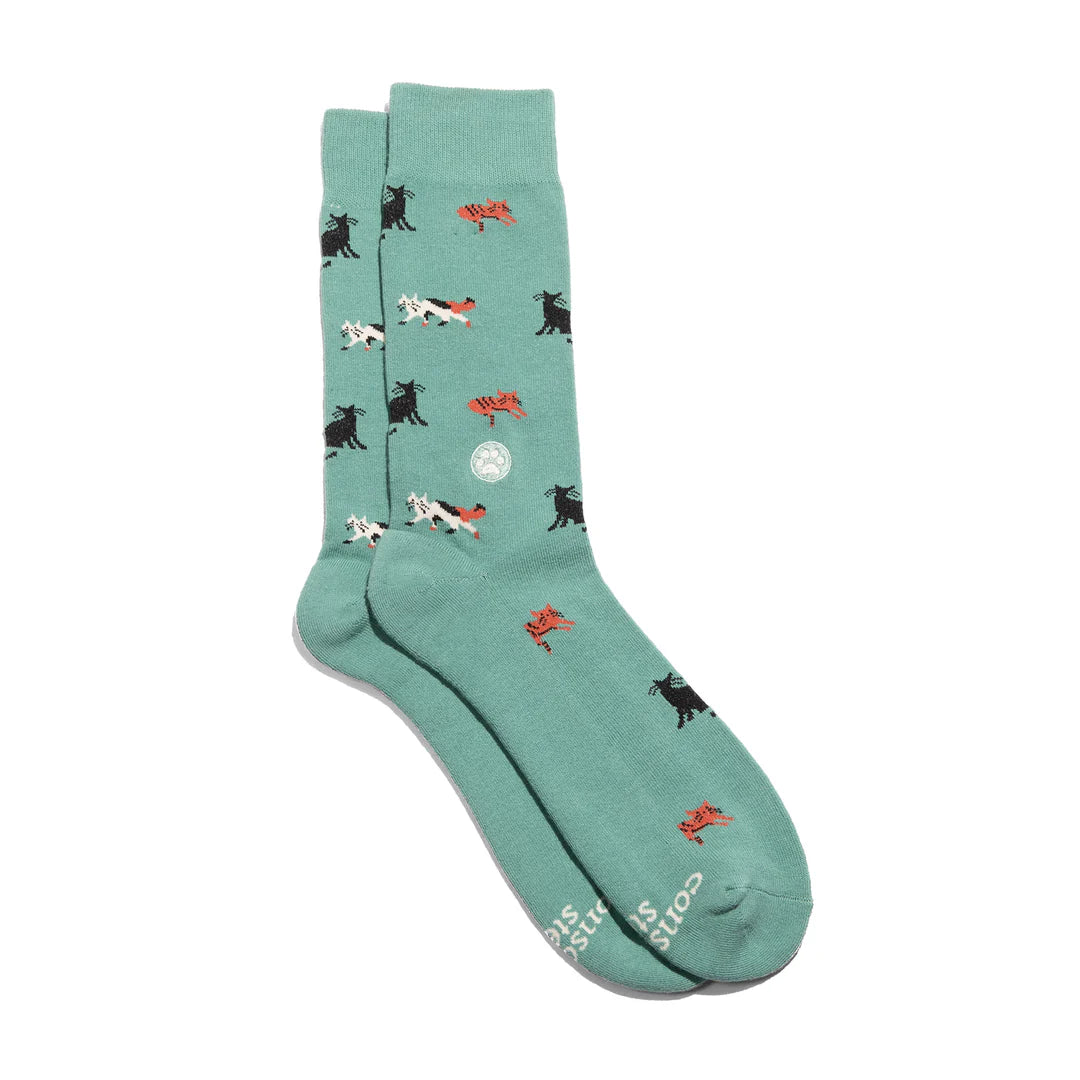 Conscious Step | Socks that Save Cats
