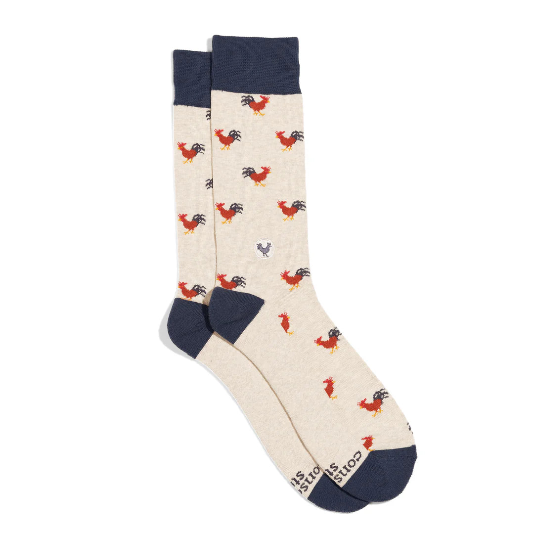 Conscious Step | Socks that Save Roosters