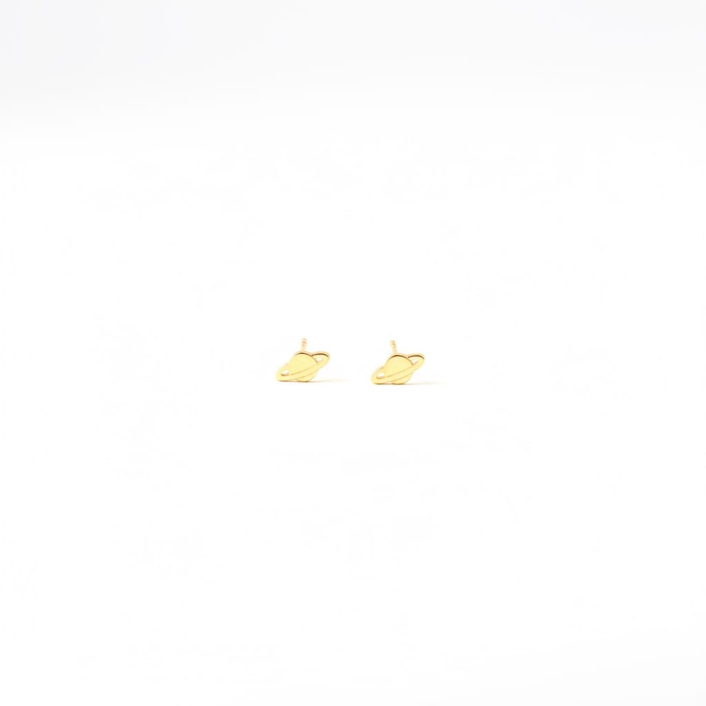 Mini Dainty Stud Earrings — Planet