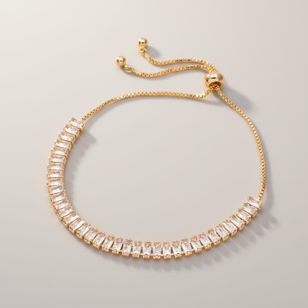 Crystal Beaded Bracelet