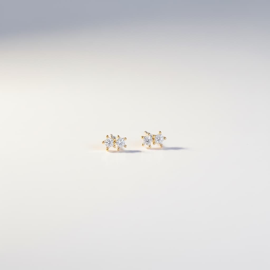 Bee Comb Stud Earrings