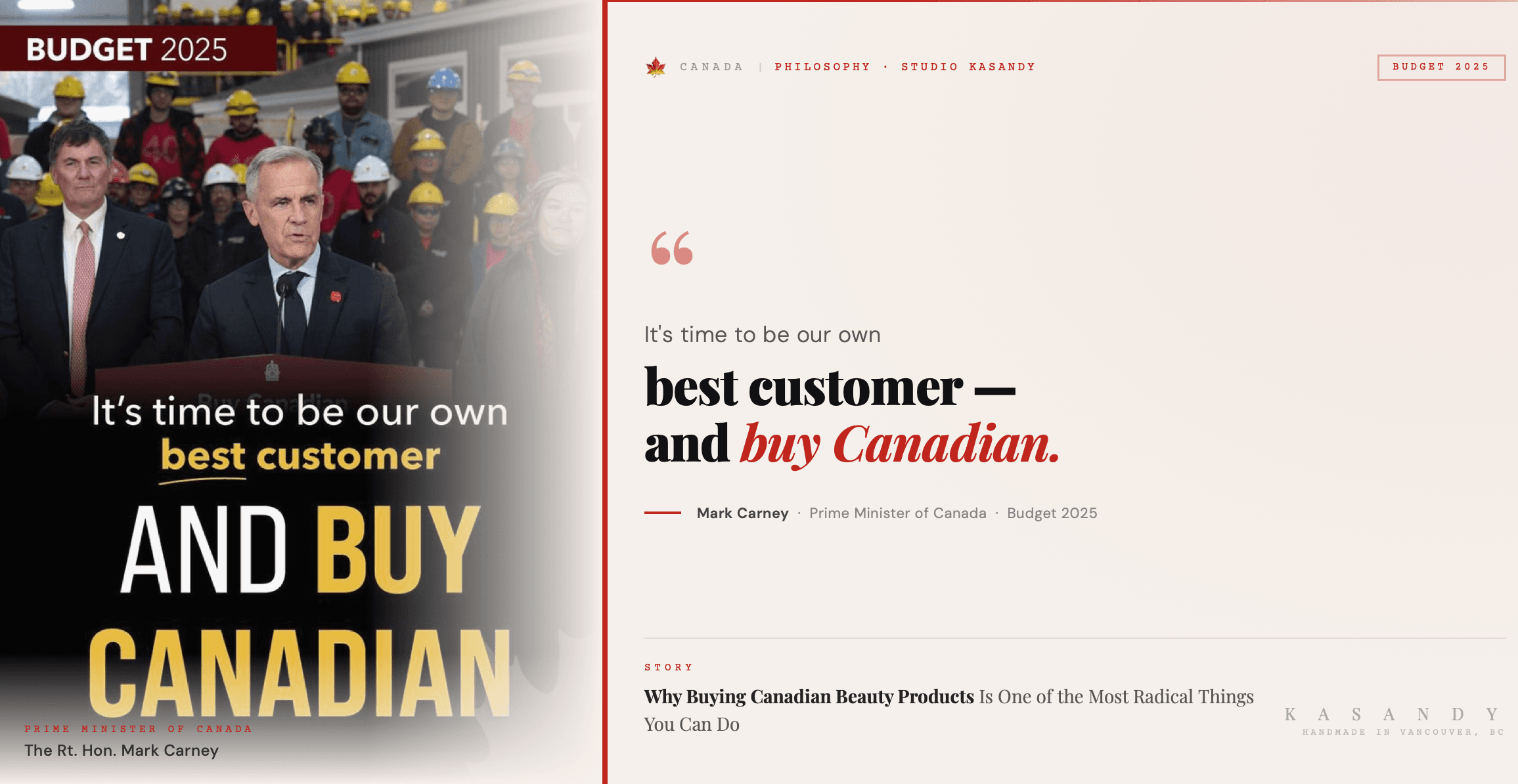 Why Buying Canadian Beauty Products Is One of the Most Radical Things You Can Do