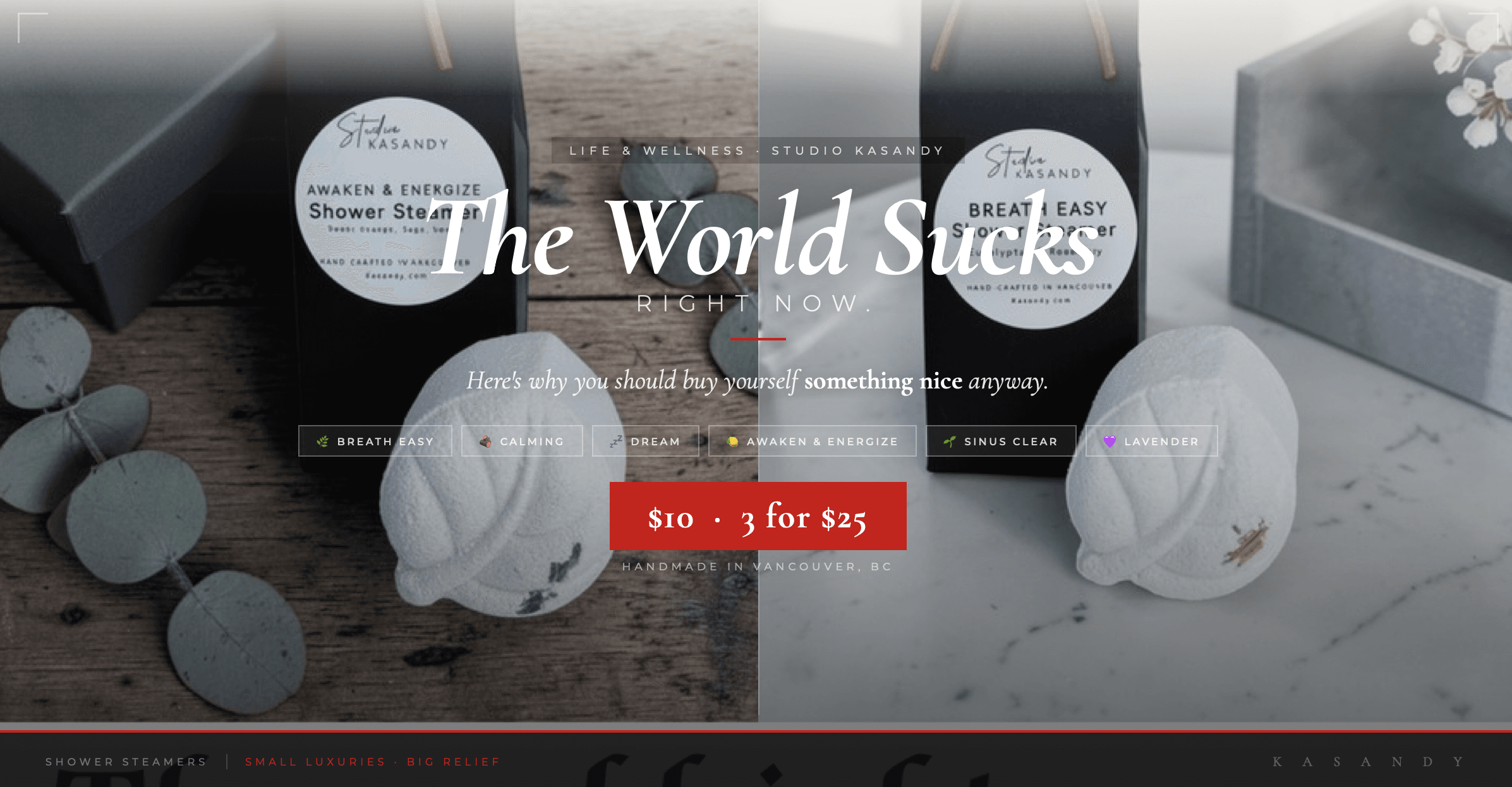 The World Is Heavy. Here's Why Small Luxuries Actually Matter.