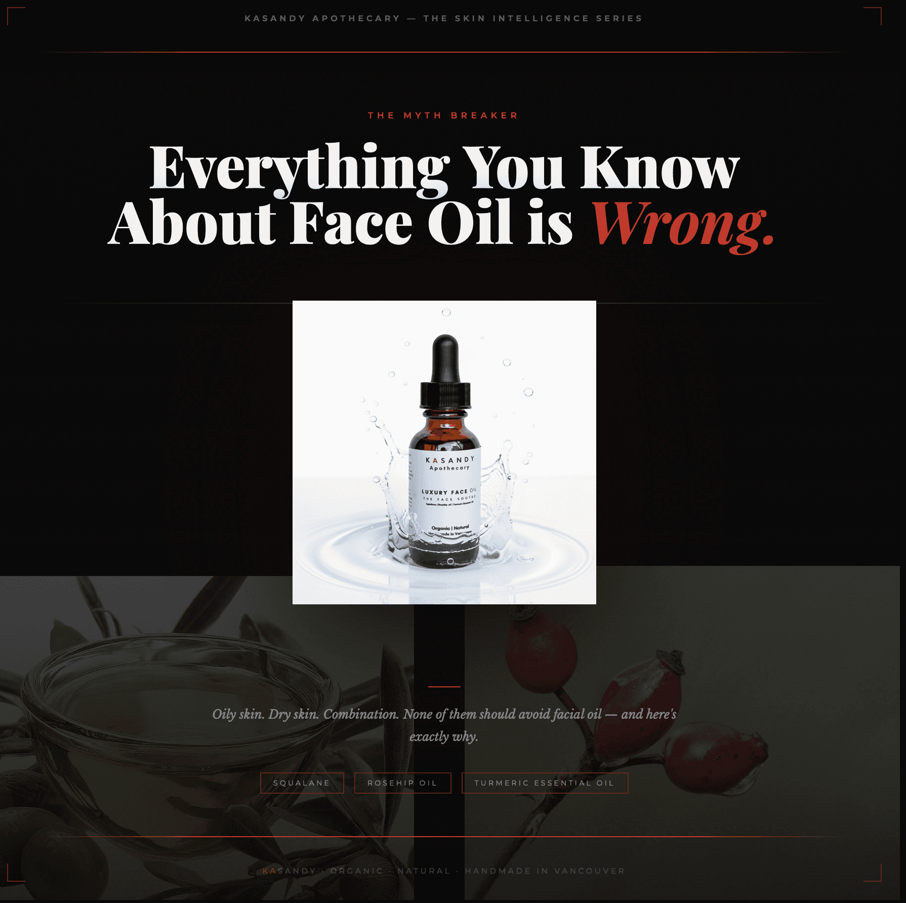 Face Oils: The Myths Your Skincare Routine Is Built On — And What's Actually True