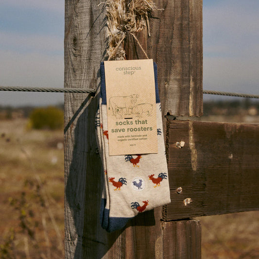 Conscious Step | Socks that Save Roosters