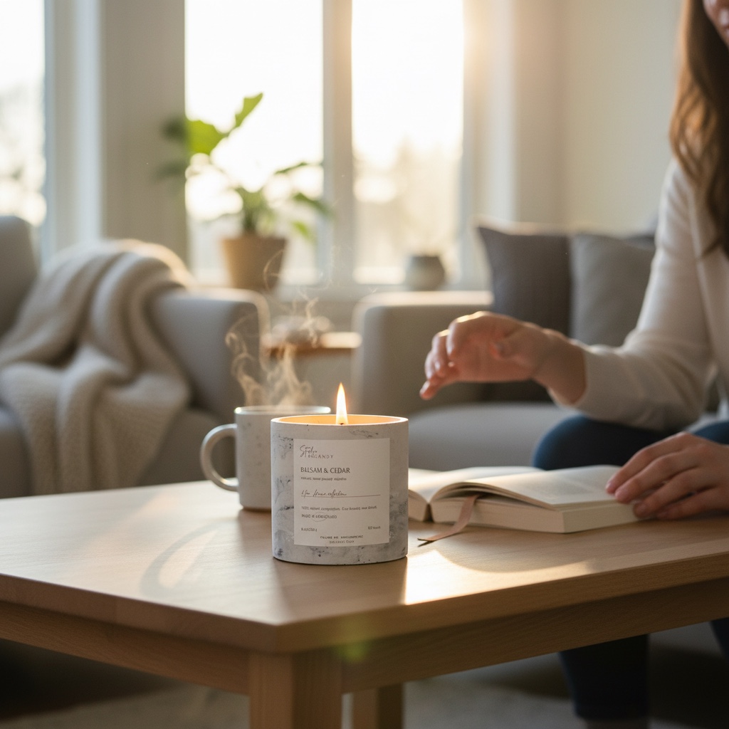 Studio Kasandy Candle — Balsam & Cedar