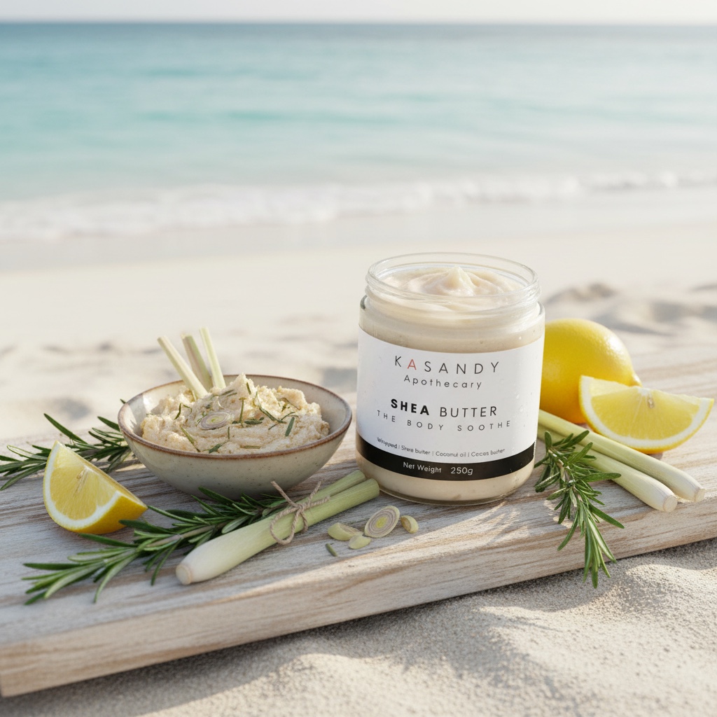 The Body Soothe — Lemongrass & Rosemary Shea Butter